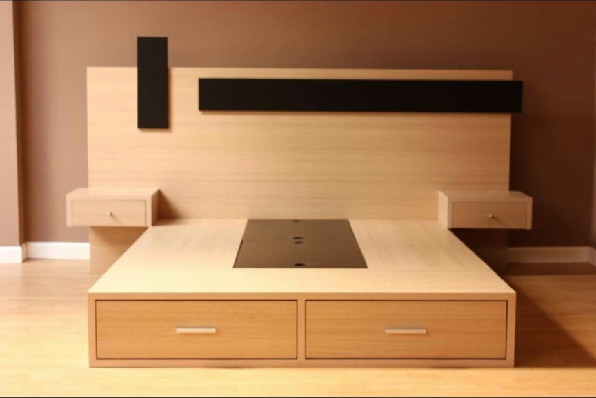 Storage Bed & Headboard — Interior Furniture by ALFO HOME